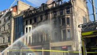 Historic building wrecked in major blaze on Edinburgh's Princes Street