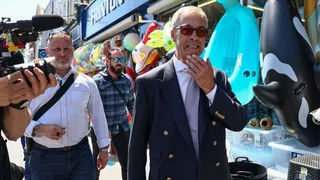 Man arrested over social media post threatening to shoot Farage