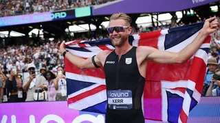 Josh Kerr breaks 27-year-old mile record in front of packed London stadium