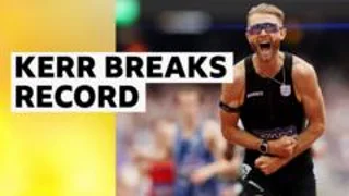 'Unbelievable!' - GB's Kerr breaks mile world record