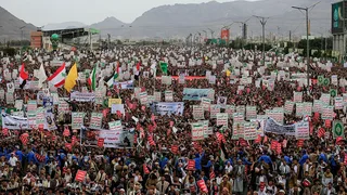 Amid U.S.-Iran war, Houthis declare a blockade of another key strait: Bab el-Mandeb