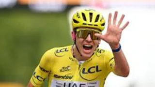 Matching legends with fifth Tour title is stranger than fiction, says Pogacar
