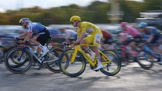 Tadej Pogačar of Slovenia wins the 2026 Tour de France, his fifth victory in the race