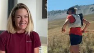 Fastest runner to cross the Alps says it was an incredible experience