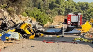 2 Killed as Firefighting Helicopters Collide in Greece