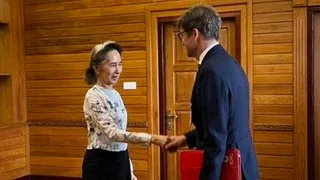 Son of Myanmar's detained former leader Aung San Suu Kyi gives update