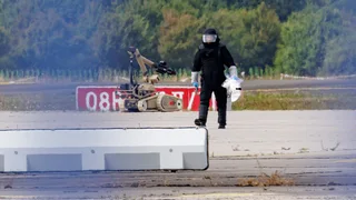Explosive Drone Found at German Airport Used by Ukrainian Carrier