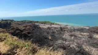 Peat burning underground sparks heathland flare-up
