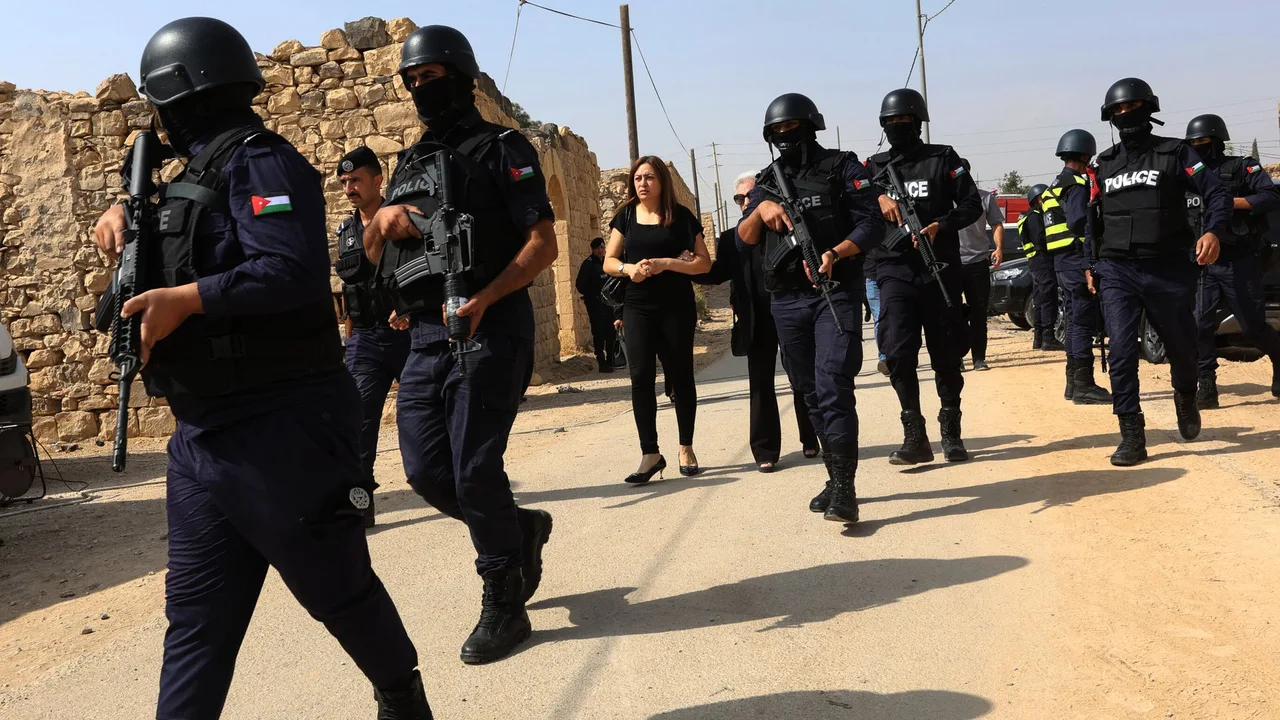 Three men arrested in shootout after deadly attack on church in Jordan