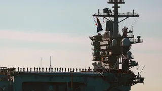 U.S.S. Abraham Lincoln Leaves Middle East After Months at Sea in Operation Against Iran