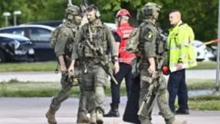 Two teenagers seriously injured after sword attack at Swedish school