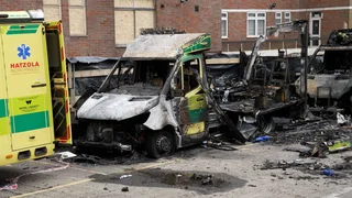 Four men plead guilty to Golders Green ambulance arson attack