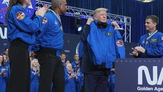Trump Creates a Space Academy and Honors the Artemis Astronauts