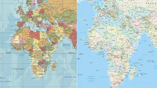 Countries vote at UN to back new world map that shows Africa's true size