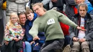 Rock stars gather on tiny Scottish island for world stone skimming championships