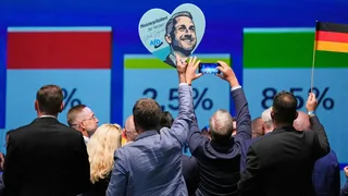 Germany's far-right achieves an electoral breakthrough in key state election