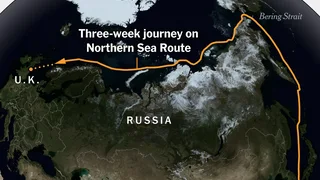 Chinese Ship Takes Arctic Shortcut: Smart Business? Or a Political Flex?