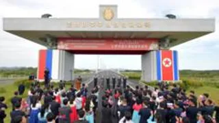 North Korea and Russia open first road bridge linking both countries