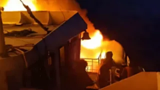 Five dead and 86 missing as 'heartbreaking' fire breaks out on Philippines ferry