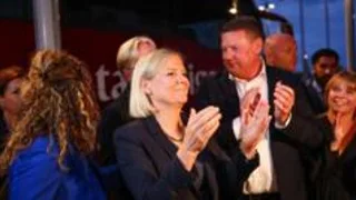 Swedish left-wing bloc narrowly ahead with election too close to call