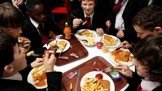 Deep-fried food banned and desserts cut back under new school dinner rules