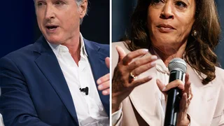 Gavin Newsom Says He Won’t Run in 2028 if Kamala Harris Does