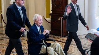 Mitch McConnell Returns to Senate After Three Month Absence