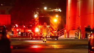 Helicopter crashes killing at least 3 people near an LA bus collision