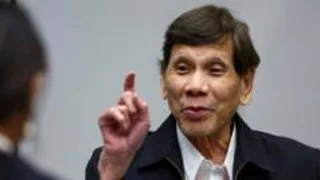 Philippines' Duterte seen in person at International Criminal Court for first time