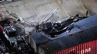 Three people killed after news helicopter crashes in Los Angeles