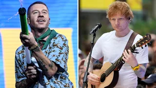 Macklemore announces $1m donation after Sheeran row - as stadium owner responds