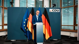 Germany’s Merz Vows to Stay After Another State Election ‘Disaster’