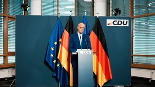 Germany’s Merz Vows to Stay After Another State Election ‘Disaster’