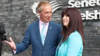Helen Jenner unveiled by Nigel Farage as new leader of Reform in Wales