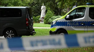 Priest killed and four wounded after stabbing rampage at Polish abbey