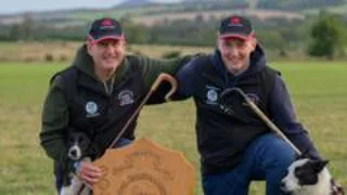 Father and son crowned Sheep Dog World Trial champions
