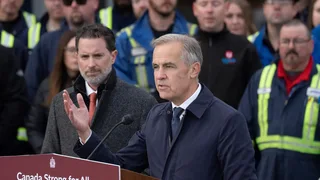 Canada’s Proposed Oil Pipeline Offers Carney Relief From Domestic and Global Turmoil