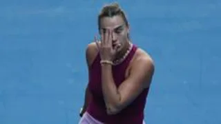 Sabalenka stunned by Bartunkova at China Open