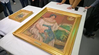 DNA and vehicle-tracking help French investigators recover stolen Renoirs