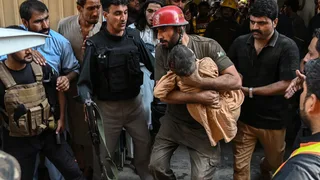 At Least 20 Children Dead After School Roof Collapses in Pakistan