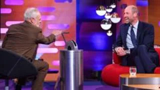 Gasps as Prince William makes surprise appearance on Graham Norton Show
