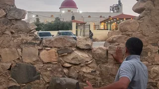 Gunmen open fire at a church during a funeral in Jordan, killing 7 and wounding 40