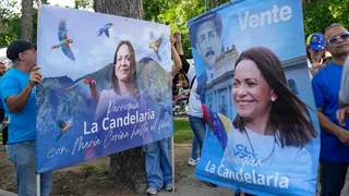 Venezuela's opposition leader María Corina Machado returns after months in exile