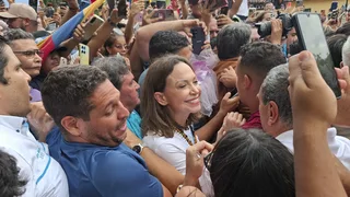 Venezuela's opposition leader María Corina Machado returns after months in exile