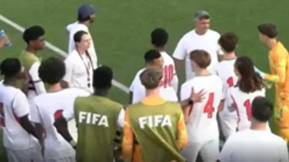 England-Republic of Ireland U15 World Cup game ends over alleged racism