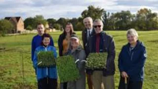 Plans to create a wildflower meadow take shape